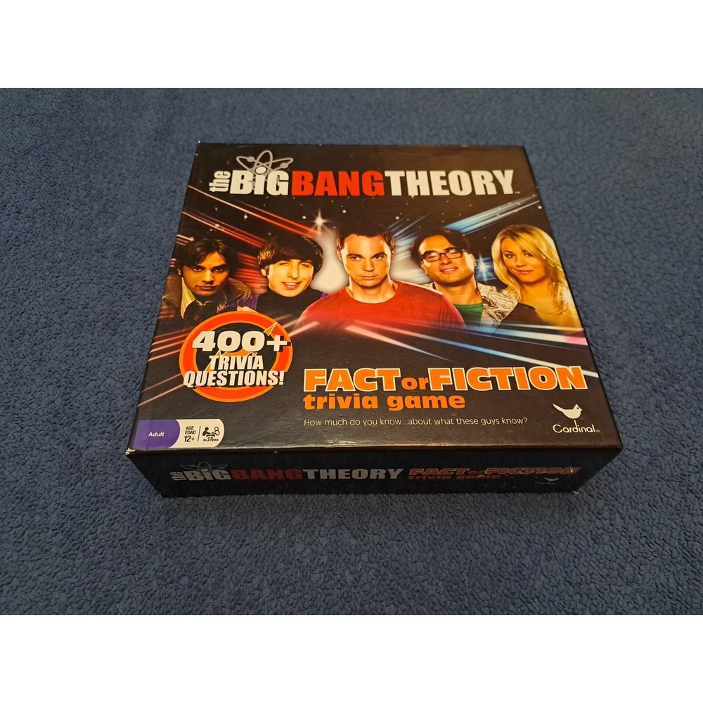 The Big Bang Theory Trivia Game Show 400+ Trivia Questions Fact or Fiction Game